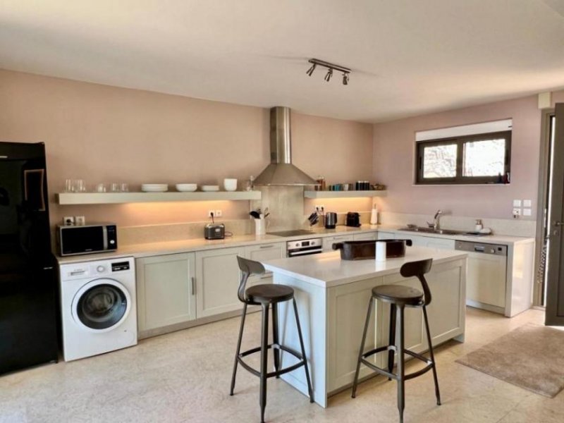 Ellinika MIT VIDEO! Kreta, Ellinika: Villa mit Meerblick, Gästestudio und Pool in der Nähe von Agios Nikolaos zu verkaufen Haus kaufen